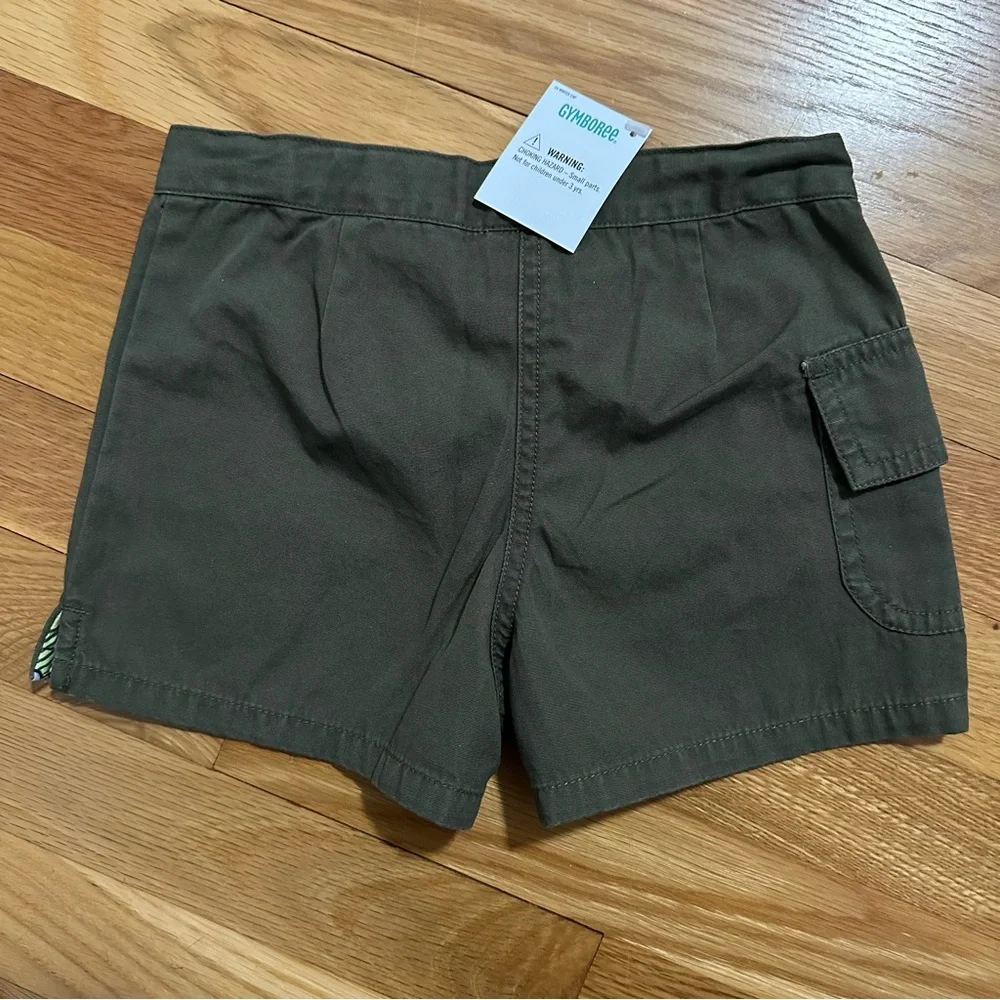 Girls size 6 NWT New Gymboree 2004 Tropical Utility Shorts Costa Rica